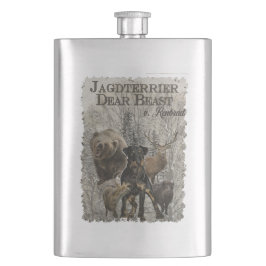 Jagdschrecker, Liebes Tier / Renbrad Flask Flachmann