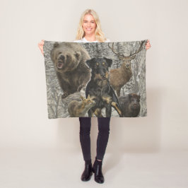 Jagdschrecker, Liebes Tier / Renbrad Paperweight P Fleecedecke