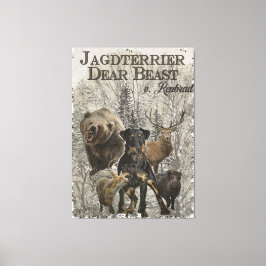 Jagdschrecker, Liebes Tier / Renbrad Paperweight P Leinwanddruck