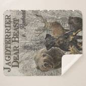 Jagdschrecker, Liebes Tier / Renbrad Paperweight P Sherpadecke (Vorderseite (Horizontal))