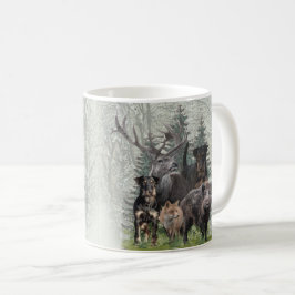 Jagdschrecker Sticker Button Schlüsselanhänger Kaf Kaffeetasse