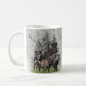 Jagdschrecker Sticker Button Schlüsselanhänger Kaf Kaffeetasse (Links)