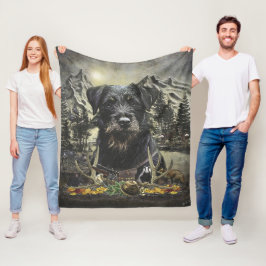 Jagdschrecker - vielseitiger Jagdhund Fleecedecke