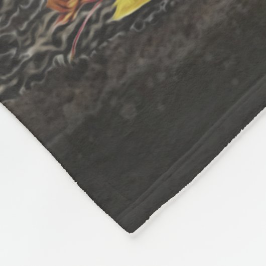 Jagdschrecker - vielseitiger Jagdhund Fleecedecke (Ecke)