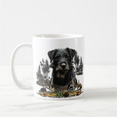 Jagdschrecker - vielseitiger Jagdhund Kaffeetasse (Links)