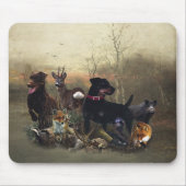 Jagdschrecker - vielseitiger Jagdhund Mousepad (Vorne)