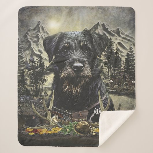 Jagdschrecker - vielseitiger Jagdhund Sherpadecke (Vorderseite)