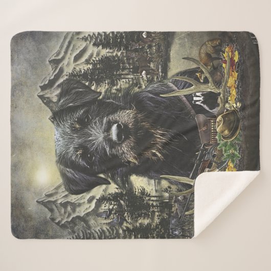 Jagdschrecker - vielseitiger Jagdhund Sherpadecke (Vorderseite (Horizontal))