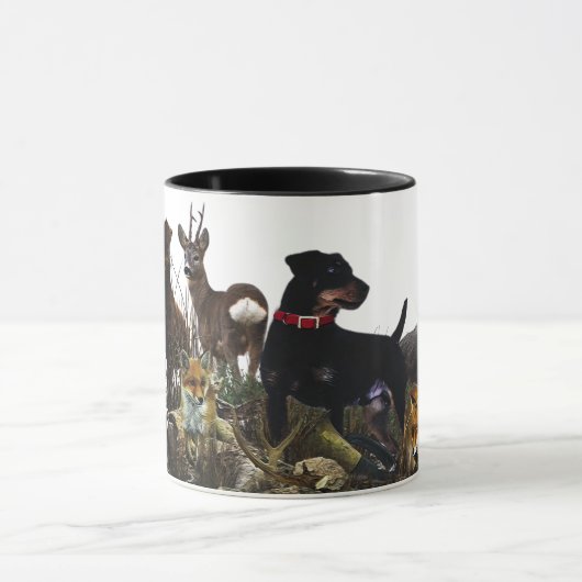 Jagdschrecker - vielseitiger Jagdhund Tasse (Zentrum)