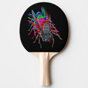 Jagdspinne in sechs Farben, Tischtennis Schläger