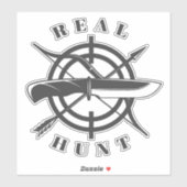 Jagdsticker Aufkleber (Blatt)