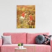 Jagdszene, 1906 leinwanddruck (Insitu (Wohnzimmer))