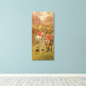 Jagdszene, 1906 leinwanddruck (Insitu (Holzboden))