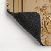 Jagdszene, hölzerner Panelling vom Speisen Mousepad (Ecke)