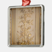 Jagdszene, hölzerner Panelling vom Speisen Silbernes Ornament (Links)