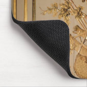 Jagdszene, hölzerner Panelling von Esszimmer Mousepad (Ecke)