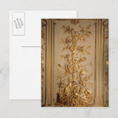 Jagdszene, Holztäfelung aus dem Essen Postkarte (Vorne/Hinten)