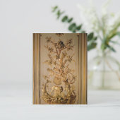 Jagdszene, Holztäfelung aus dem Esszimmer Postkarte (Stehend Vorderseite)