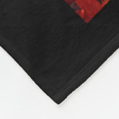 Jagdszene Mallard Ente Herbst Natur Fleecedecke (Ecke)