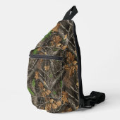 Jagdtarnmuster Crossbody Bag (Rechte Ecke)