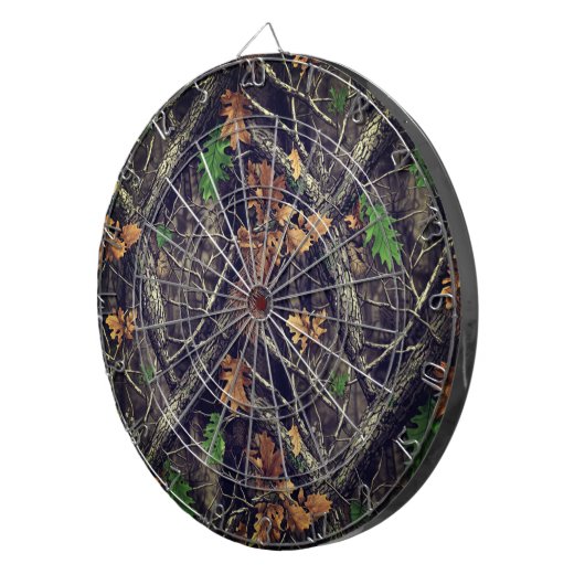 Jagdtarnmuster Dartscheibe (Vorderseite rechts)