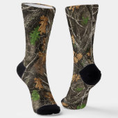 Jagdtarnmuster Socken (Gewinkelt)