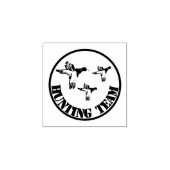 Jagdteam Gummistempel (Prägung)