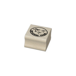 Jagdteam Gummistempel
