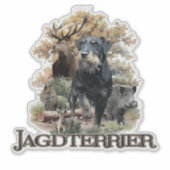 Jagdterer Aufkleber (Vorderseite)