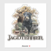 Jagdterer Aufkleber (Blatt)