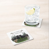 Jagdterer Bo gegen Renbrad Kennel. HP Notebook-Ski Rechteckiger Pappuntersetzer (Vor Ort)