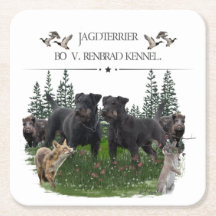 Jagdterer Bo gegen Renbrad Kennel. HP Notebook-Ski