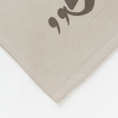 Jagdterer , Bo gegen Renbrad Kennel.'' Sticker Pap Fleecedecke (Ecke)