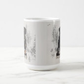 Jagdterer Dakota / Renbrad Imitats Canvas Print AG Kaffeetasse (Mittel)