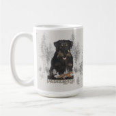 Jagdterer Dakota / Renbrad Imitats Canvas Print AG Kaffeetasse (Links)