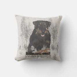 Jagdterer Dakota / Renbrad Imitats Canvas Print AG Kissen