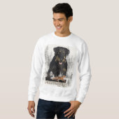 Jagdterer Dakota / Renbrad Imitats Canvas Print AG Sweatshirt (Vorne ganz)