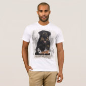 Jagdterer Dakota / Renbrad Imitats Canvas Print AG T-Shirt (Vorne ganz)
