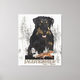 Jagdterer Dakota / Renbrad Imitats Canvas Print Leinwanddruck