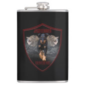 Jagdterer Flachmann (Vorderseite)