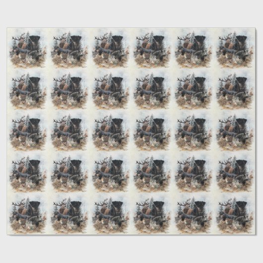 Jagdterer Geschenkpapier (Flach)