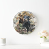 Jagdterer Große Wanduhr (Zuhause)