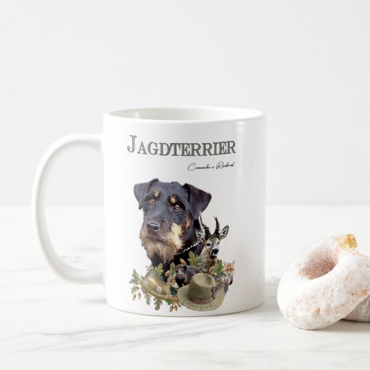 Jagdterer Kaffeetasse (Mit Donut)
