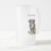 Jagdterer Mattglas Bierglas (VorderseiteRechts)