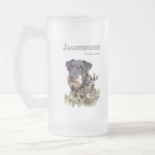 Jagdterer Mattglas Bierglas