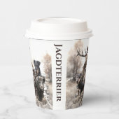 Jagdterer Pappbecher (Links)