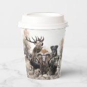 Jagdterer Pappbecher (Vorderseite)