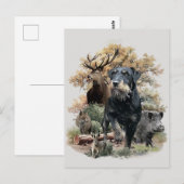 Jagdterer Postkarte (Vorne/Hinten)