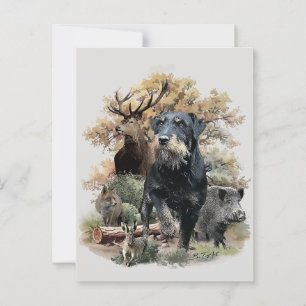 Jagdterer Postkarte