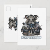Jagdterer Postkarte (Vorne/Hinten)